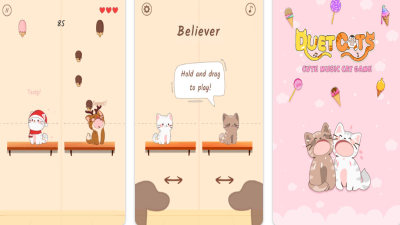 Duet Cats: Cute Popcat Music