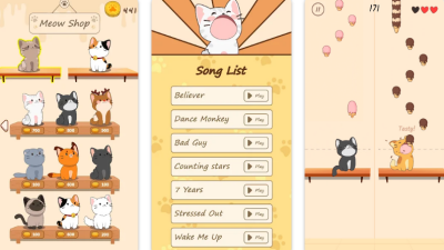 Duet Cats: Cute Popcat Music