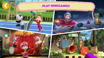 Masha and the Bear: My Friends